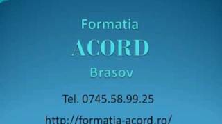 Formatia ACORD din Brasov  Lenuta draga Lenuta  De ce nu se poate oare [upl. by Artied]