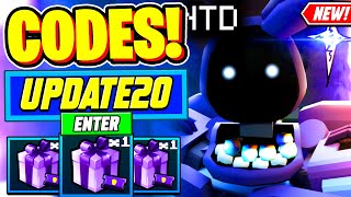 ⚠️New⚠️ ALL WORKING UPDATE 20 CODES For Five Nights TD  Roblox Five Nights TD Codes 2024 [upl. by Barret395]