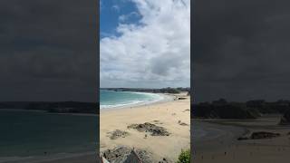 Newquay 15 degrees july2024 ukbeach ukenglandsummer cornwallcoast [upl. by Mullins]