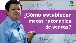 113 Cómo ESTABLECER METAS de VENTAS en una EMPRESA [upl. by Mindy]