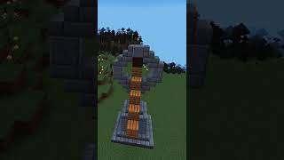 Estatua no Minecraft minecraft minecraftshorts viralshorts [upl. by Yelhsa]