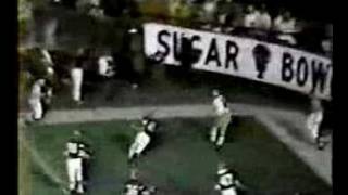 1973 Sugar Bowl Notre Dame vs Alabama [upl. by Lemor]