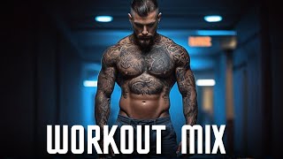 BEST WORKOUT MUSIC MIX 💪 AGGRESSIVE TRAP amp BASS 💪 GYM MOTIVATION 2024 [upl. by Harbert]