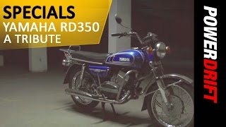 PowerDrift Specials Yamaha RD350 A Tribute to the legend [upl. by Namurt538]