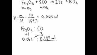 Finding Limiting and Excess Reagents [upl. by Matthia]