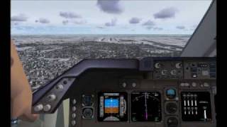 FS2Crew vs FDC Live Cockpit  Take Off and Landing [upl. by Garzon]