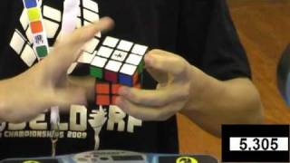 Feliks Zemdegs 703 and 677 slow motion [upl. by Ynoyrb]