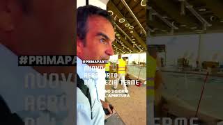 Lavori allo scalo di Lamezia Terme nuova area aeroportuale [upl. by Unhsiv299]