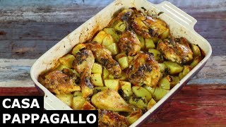 Pollo arrosto al limone con le patate S1  P34 [upl. by Analah]