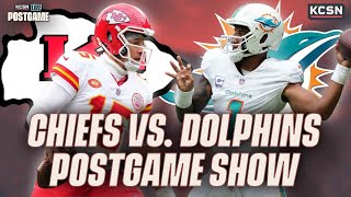 Chiefs vs Dolphins LIVE Postgame Show  Chiefs Analysis Highlights and MORE [upl. by Whittaker]