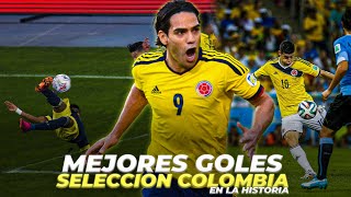 LOS MEJORES GOLES EN LA HISTORIA DE LA SELECCION COLOMBIA [upl. by Eimaj]