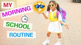 My Morning School Routine  Summer Routine  MyMissAnand [upl. by Essirehc]