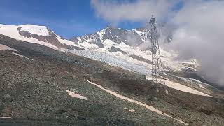 Saas Fee 2024 Mehr Schnee als letzten Sommer [upl. by Tadeas]