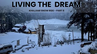 KHAJJIAR SNOWFALL  DREAM COME TRUE  SNOWFALL IN HIMACHAL PRADESH  KHAJJIAR HIMACHAL PRADESH [upl. by Nwahs453]