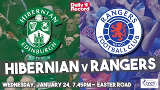 Hibernian v Rangers live stream and kickoff details for Scottish Premiership clash at Easter Road [upl. by Lleze527]