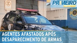 Desaparecimento de armas da GCM agentes são afastados em Cajamar SP  Primeiro Impacto 110424 [upl. by Enila]