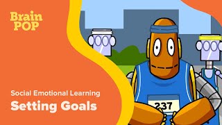 Settings Goals How to Achieve Your Dreams  BrainPOP [upl. by Kalvin]