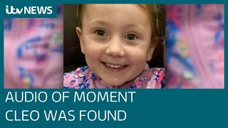 Man charged with abduction of Cleo Smith 4 as audio released of moment she was found  ITV News [upl. by Ahsakal886]