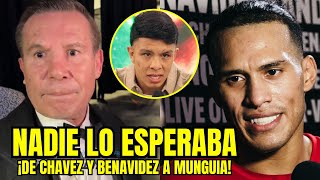 ESTO DIJO JULIO CESAR CHAVEZ Y DAVID BENAVIDEZ DE JAIME MUNGUIA TRAS NOQUEAR A JOHN RYDER [upl. by Fortin261]