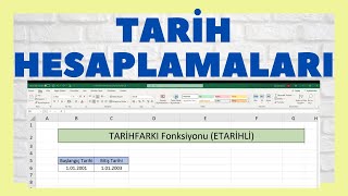 Excel Dersleri 1 Tablo Oluşturma [upl. by Cutler669]