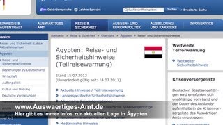 Urlaubsreif Lebensmüde Kann man gefahrlos in Ägypten Ferien machen [upl. by Htenywg]