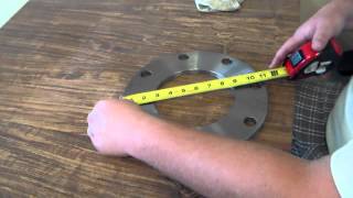 How to measure a flange [upl. by Carlo]