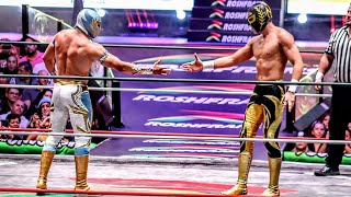 Máscara Dorada vs Soberano Jr MANO a MANO desde la Arena México [upl. by Hermine]