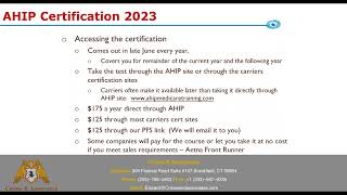 AHIP 2023 Test Tips [upl. by Cummine]