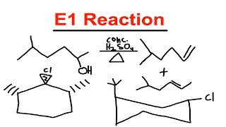 E1 Elimination Reaction  Mechanism Zaitsev and Hoffman Rule Beta Hydrogen  Organic Chemistry [upl. by Shevlo240]