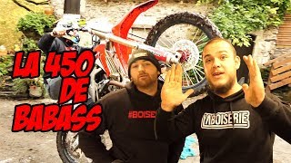 BABASS A ENFIN SA 450 CRF [upl. by Odin]