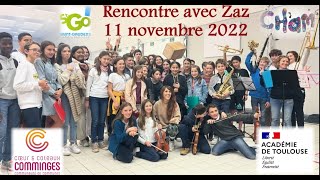 Je veux rencontre avec Zaz le 11 novembre 2022 [upl. by Mathur]