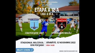 Fotbal L3 SDV TV CSM 07 Focsani  Dinamo Bacau [upl. by Ziom160]