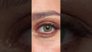 Rich and Natural Green Color Contact Lenses for Brown Eyes  Review of Solotica Green Contact Lenses [upl. by Nynahs]