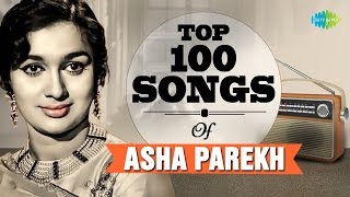 Top 100 Songs of Asha Parekh  आशा पारेख के 100 गाने  HD Songs  One Stop Jukebox [upl. by Ahtamat]