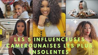 top 5 des influenceuse camerounaises les plus insolentes [upl. by Rivi836]