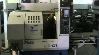 Miyano LZ01 CNC Turning Center mc 310466 [upl. by Jammie]