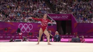 Elizabeth Tweddle 2012 Olympics QF FX [upl. by Hsejar]