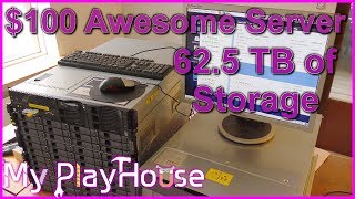 625 TERABYTES of External Storage on 100 Awesome Server  555 [upl. by Clevey]