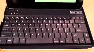 Clavier ZAGG Mate pour iPad en français Qwerty et Azerty [upl. by Neyrb]