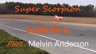 Melvin Anderson  FMS Super Scorpion 90 MM EDF 6s  1202018 [upl. by Jessey]