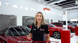 Dealership alternative Service amp Repair Largest European Car Workshop in Dubai [upl. by Eno]