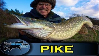 Pike fishing with the New Bitchin Twitchin rig  The Totally Awesome Fishing Show [upl. by Macey]