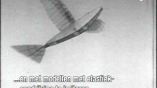 Erich von Holst Ornithopter Video [upl. by Eesak229]