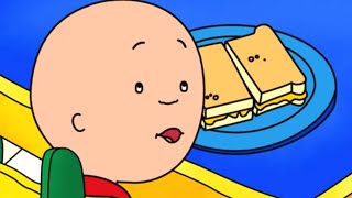 Lunch Ideas  Caillou Cartoon [upl. by Yelrebmyk]