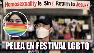 ¿Alcalde homofóbico en Corea  Pelea en el Festival LGBTQ 🏳️‍🌈 [upl. by Elconin]