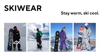 Stay WarmSki CoolExplore Techwear Ski Gear [upl. by Nibot]