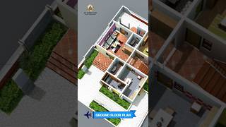 30 by 34 house plan  30×34 home plan  3bhk budget house plan houseplan home ghar [upl. by Doraj]