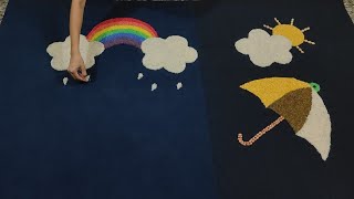 rain theme baby photoshoot ideas rainbow theme baby photoshoot baby photoshoot ideas [upl. by Malim]