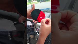 How To Mount iOttie Easy One Touch Car Phone Holder  shorts [upl. by Ahsienal]