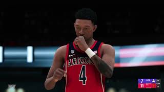 College Hoops 2K22  Test Run  Arizona vs Illinois  Roster Released in a week or two [upl. by Nidraj411]